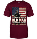 Short Sleeve Tee — Maroon