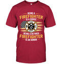 Short Sleeve Tee — Deep Red