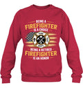 Sweatshirt — Deep Red