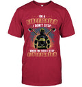 Short Sleeve Tee — Deep Red