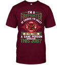 Short Sleeve Tee — Maroon