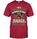Short Sleeve Tee — Deep Red