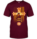 Short Sleeve Tee — Maroon
