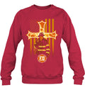 Sweatshirt — Deep Red