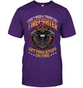 Short Sleeve Tee — Purple