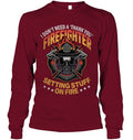 Long Sleeve — Cardinal Red