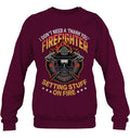 Sweatshirt — Maroon