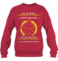 Sweatshirt — Deep Red