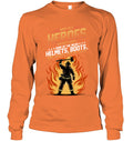 Long Sleeve — Safety Orange