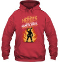 Hoodie — Cardinal Red