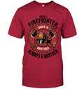 Short Sleeve Tee — Deep Red