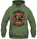 Hoodie — Military Green