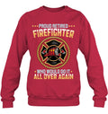 Sweatshirt — Deep Red