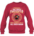 Sweatshirt — Deep Red