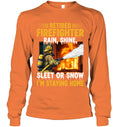 Long Sleeve — Safety Orange