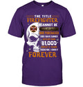 Short Sleeve Tee — Purple