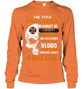 Long Sleeve — Safety Orange