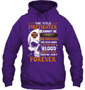 Hoodie — Purple