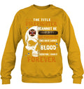 Sweatshirt — Gold