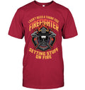 Short Sleeve Tee — Deep Red