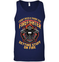 Tank — Navy