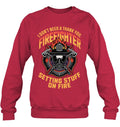 Sweatshirt — Deep Red