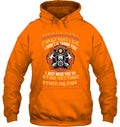 Hoodie — Safety Orange