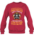 Sweatshirt — Deep Red
