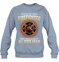 Sweatshirt — Light Blue