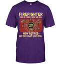 Short Sleeve Tee — Purple