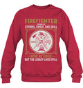 Sweatshirt — Deep Red
