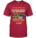 Short Sleeve Tee — Deep Red