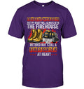 Short Sleeve Tee — Purple