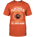 Short Sleeve Tee — Orange