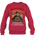 Sweatshirt — Deep Red