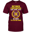 Short Sleeve Tee — Maroon