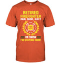 Short Sleeve Tee — Orange