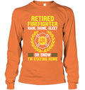 Long Sleeve — Safety Orange