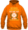 Hoodie — Safety Orange