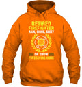 Hoodie — Safety Orange