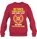 Sweatshirt — Deep Red