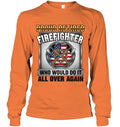 Long Sleeve — Safety Orange