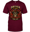 Short Sleeve Tee — Maroon