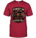 Short Sleeve Tee — Deep Red