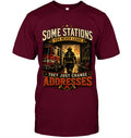 Short Sleeve Tee — Maroon