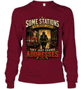 Long Sleeve — Cardinal Red