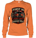 Long Sleeve — Safety Orange