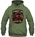 Hoodie — Military Green