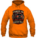 Hoodie — Safety Orange