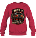Sweatshirt — Deep Red